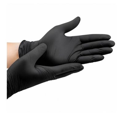 Guante de Nitrilo Negro 3.5 Gramos Medod