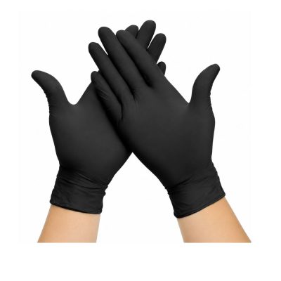 Guantes Nitrilo Negro 6.5 Gramos Medod
